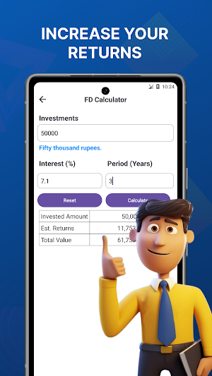 Simple EMI Calculator Screenshot 3
