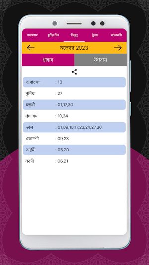 Bengali Calendar 2023 Local Screenshot 2