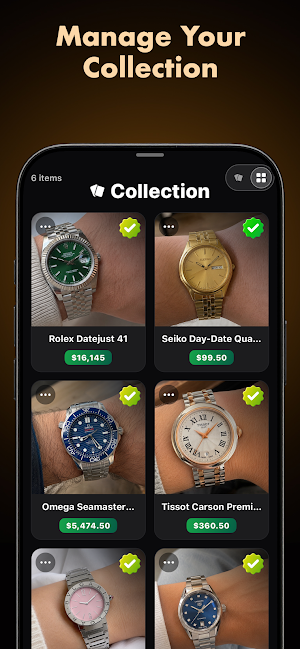 Watch Identifier Screenshot 2