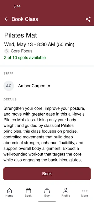 CoreFocus Movement Screenshot 3