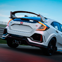 Real Honda Car Civic Parking 