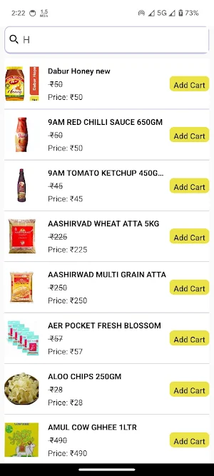OnlineGroceryStore Screenshot 3