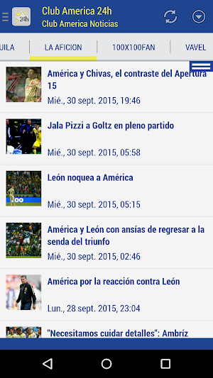Club América Noticias 24h Screenshot 2