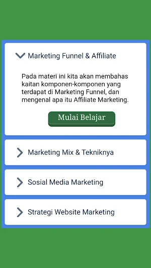 Belajar Bisnis & Marketing Screenshot 1