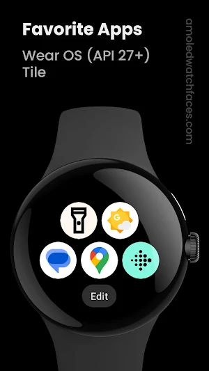 Favorite Apps Tile for Wear OS Screenshot 0