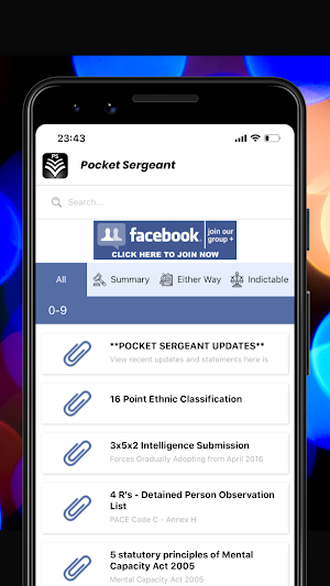 Pocket Sgt - UK Police Guide Screenshot 0