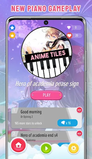 Piano Anime Tap Tiles Screenshot 0
