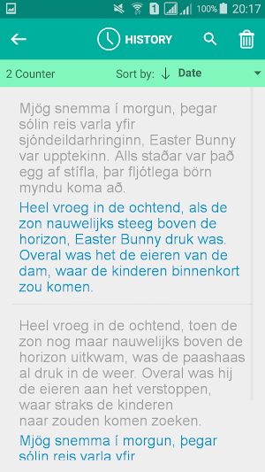 Icelandic Dutch Translator Screenshot 3