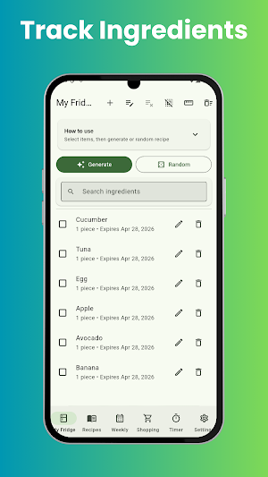 FridgeChef – Smart Recipes Screenshot 0