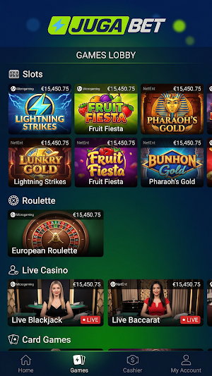Jugabet Screenshot 0