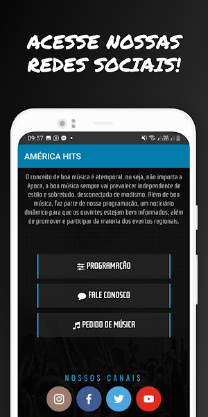 América Hits Screenshot 2