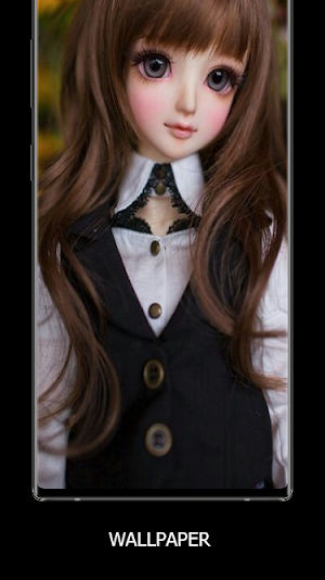 Cute Doll Wallpaper Screenshot 1