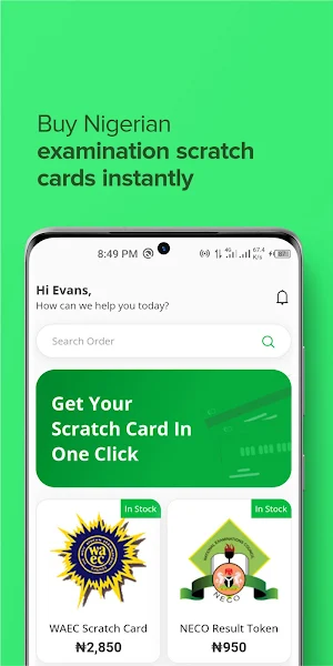 BuyCard: WAEC NECO NABTEB ePIN Screenshot 0