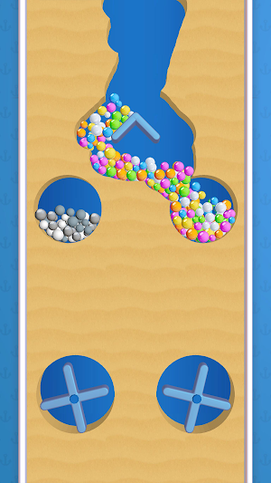 Ball Fall: Dig Sand & Catch It Screenshot 3