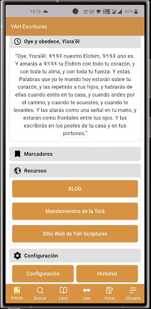 YAH Escrituras Screenshot 0