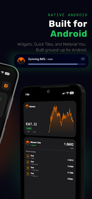 Monero One Screenshot 1