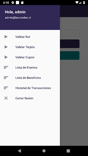 Convenios Las Condes Screenshot 2