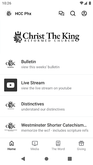 CTK Reformed Church – Arizona Screenshot 0