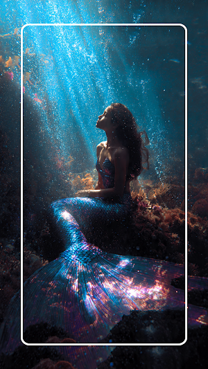 Mermaid Wallpaper Cute Screenshot 1