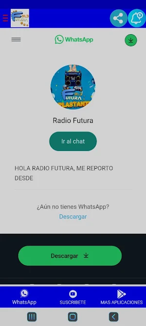 Radio Futura 913 Nic Screenshot 2