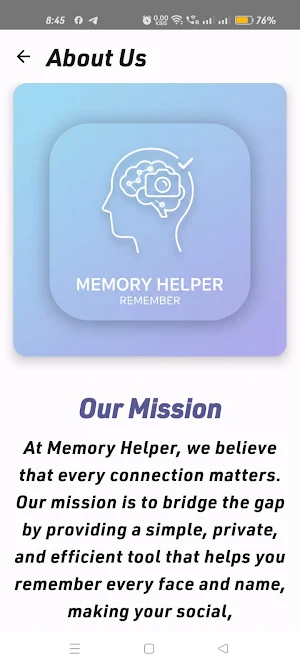 Memory Helper Screenshot 3