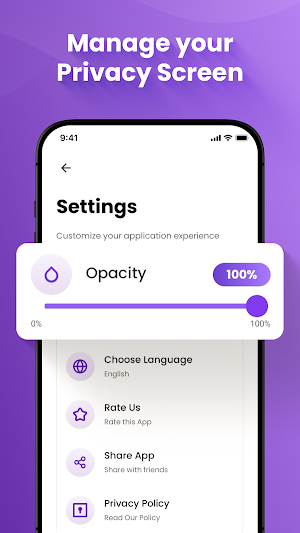 Privacy Display: Hide Screen Screenshot 3