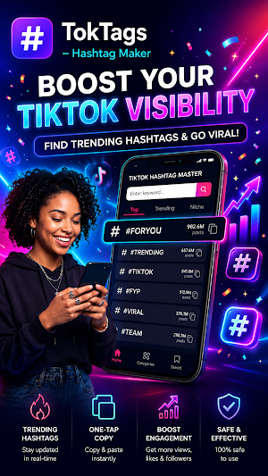 TokTags — Hashtag Maker Screenshot 0