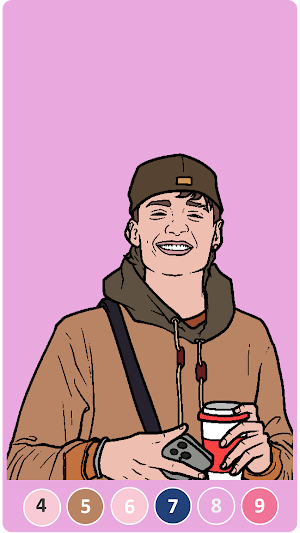 Peso Pluma Coloring ASMR Screenshot 2