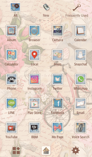 Vintage Wallpaper Memories of Paris Theme Screenshot 2