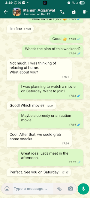 Vaarta Messaging App Screenshot 3