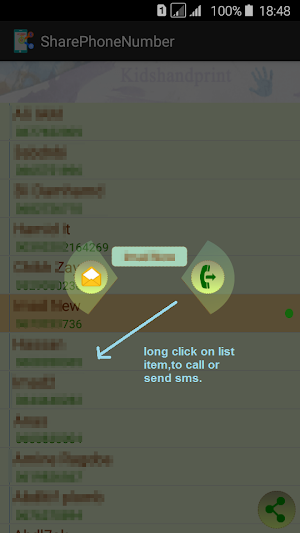 Share Phone Number Screenshot 3