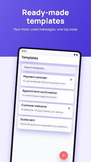 Mensaji: Chat Without Saving Screenshot 1