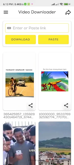 Video Downloader for Snack Screenshot 1