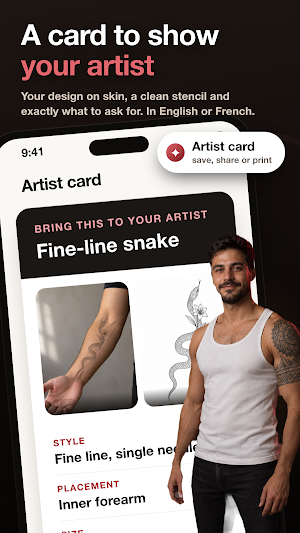 AI Tattoo: Tattoo Try-On Screenshot 3