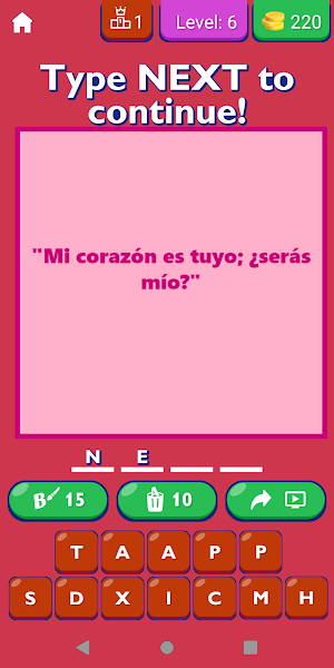 Propose Quotes In Spanish Screenshot 1