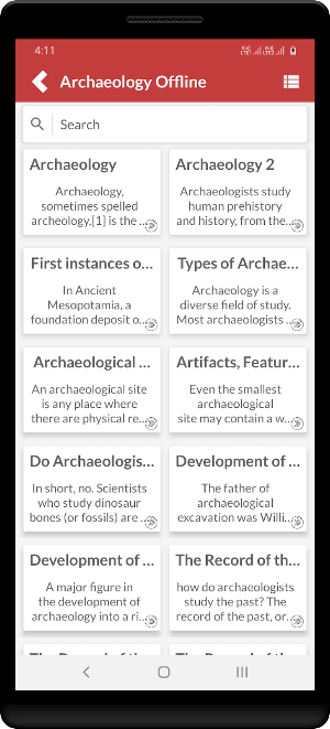 Archaeology Offline Screenshot 1