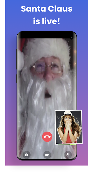 Santa Claus Fake Call, Chat Screenshot 2