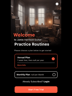 JHG Practice Routines Screenshot 3