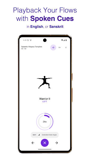 Yoga Timer - FlowBuilder.yoga Screenshot 1