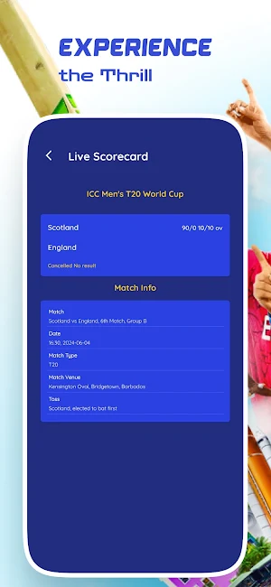 CricPro: Live Cricket TV Score Screenshot 1