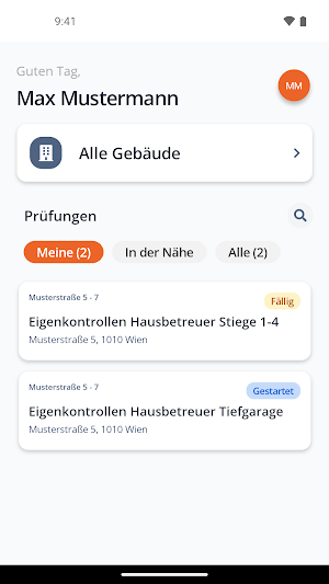 ISHAP Eigenkontrollen Screenshot 0