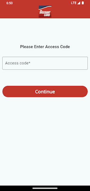 MyTDCApp Screenshot 1