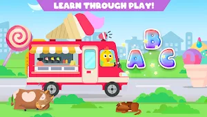 Learn with Racing Cars - kids Screenshot 0