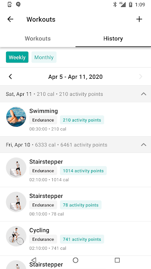 Inspire Fitness Screenshot 3