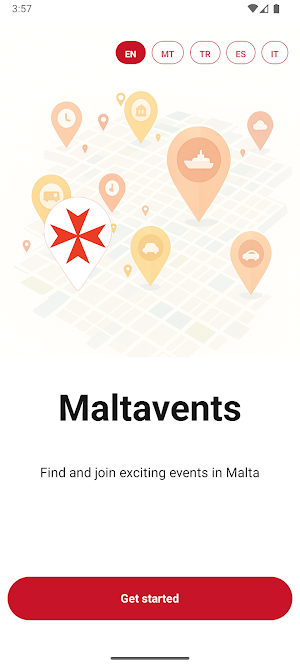 Maltavents: Live Events & Map Screenshot 0