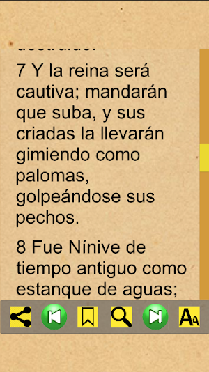 Nahum Bíblicos (Español) Screenshot 0