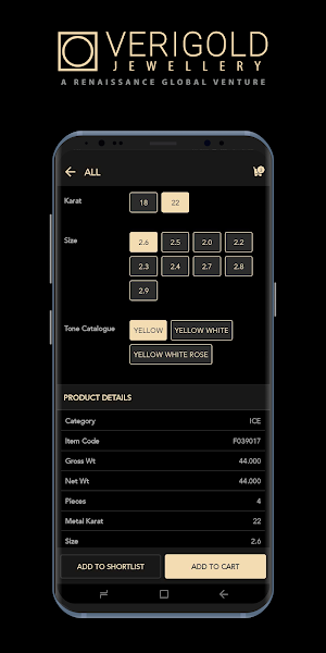 VERIGOLD JEWELLERY Screenshot 3