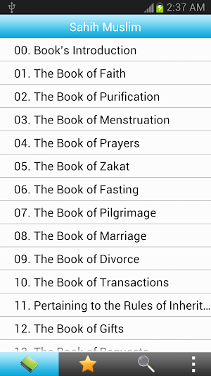 Sahih Muslim English - Hadith Screenshot 0