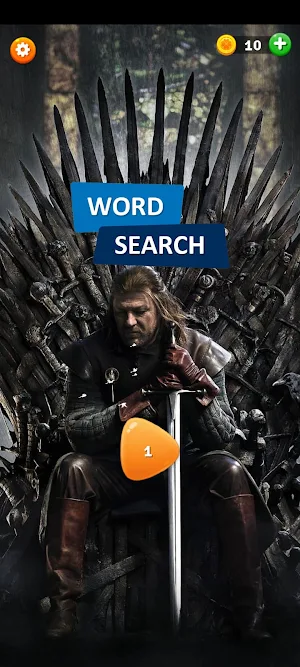 Game of Thrones Word Search Screenshot 0