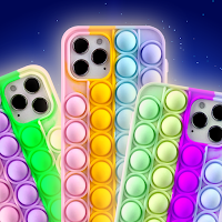 Pop It Phone Case 3D -DIY Toys